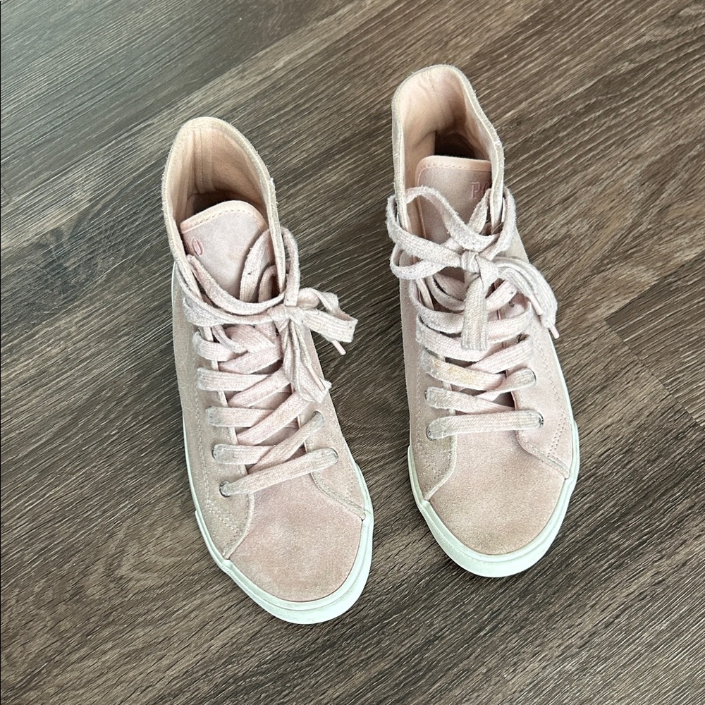 Beverly Hills Polo Club Blush High-Top Sneakers